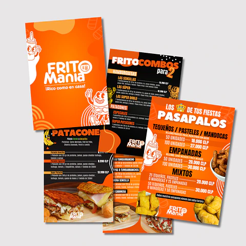 Diseño de Menú o Catalogo