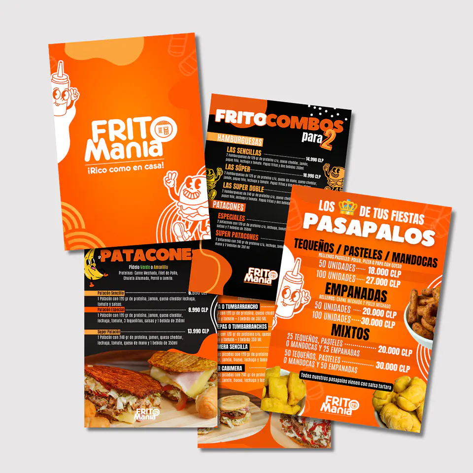 Diseño de Menú o Catalogo 2