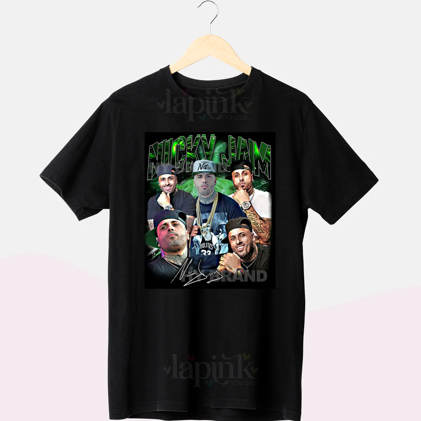 Polera Algodon Nicky Jam  2