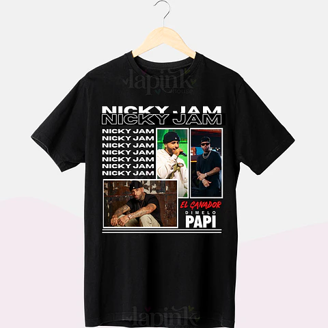 Polera Algodon Nicky Jam 
