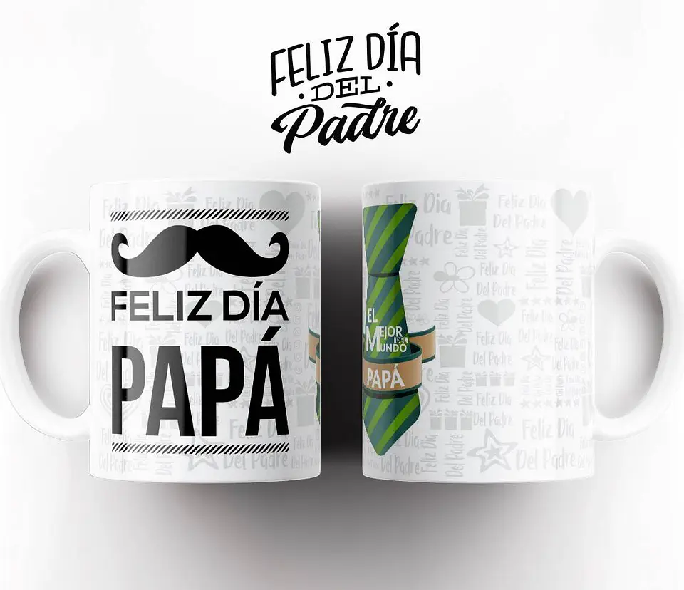 Mug Taza Tazon 11 oz Dia del Padre 2