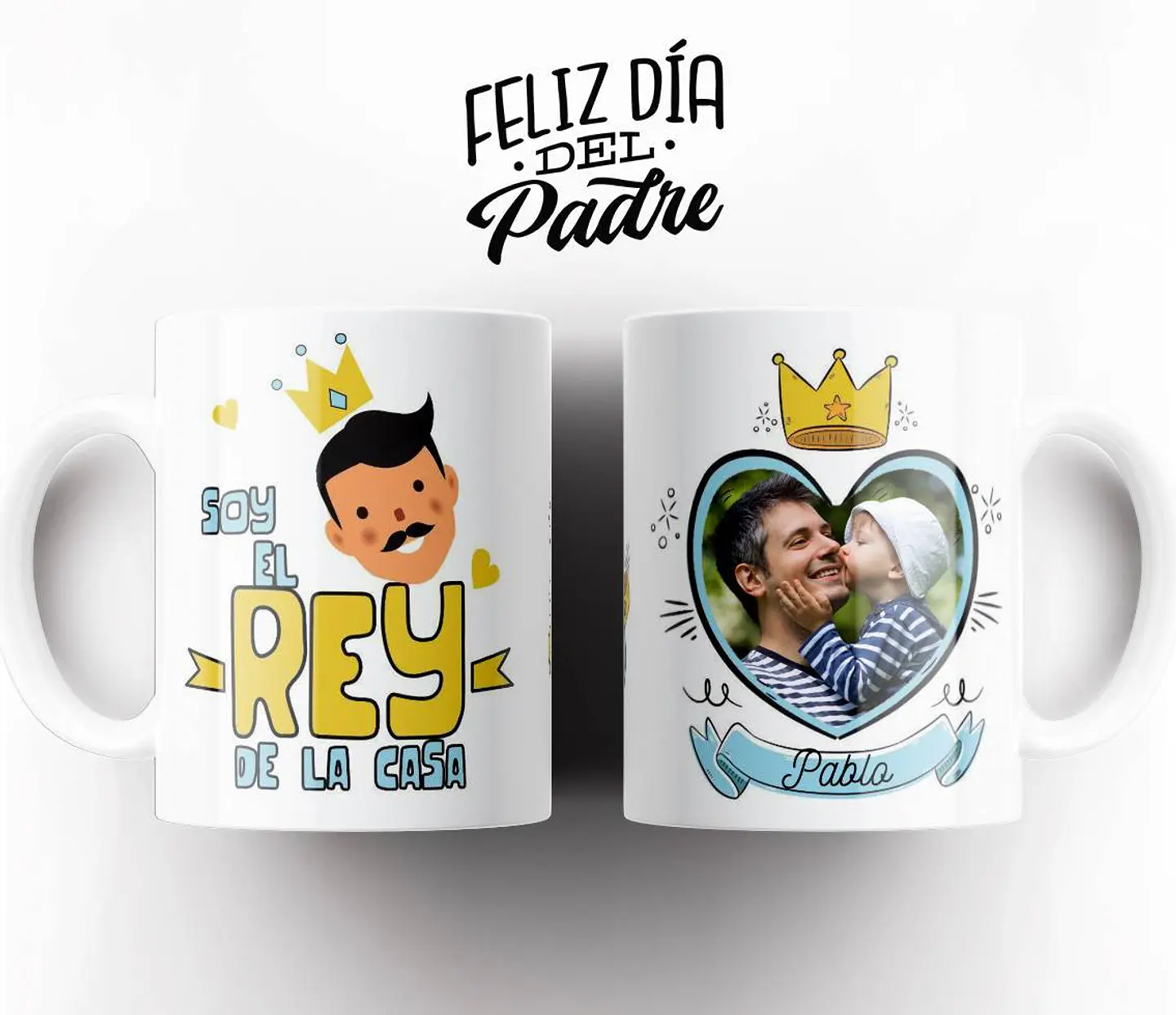 Mug Taza Tazon 11 oz Dia del Padre 7