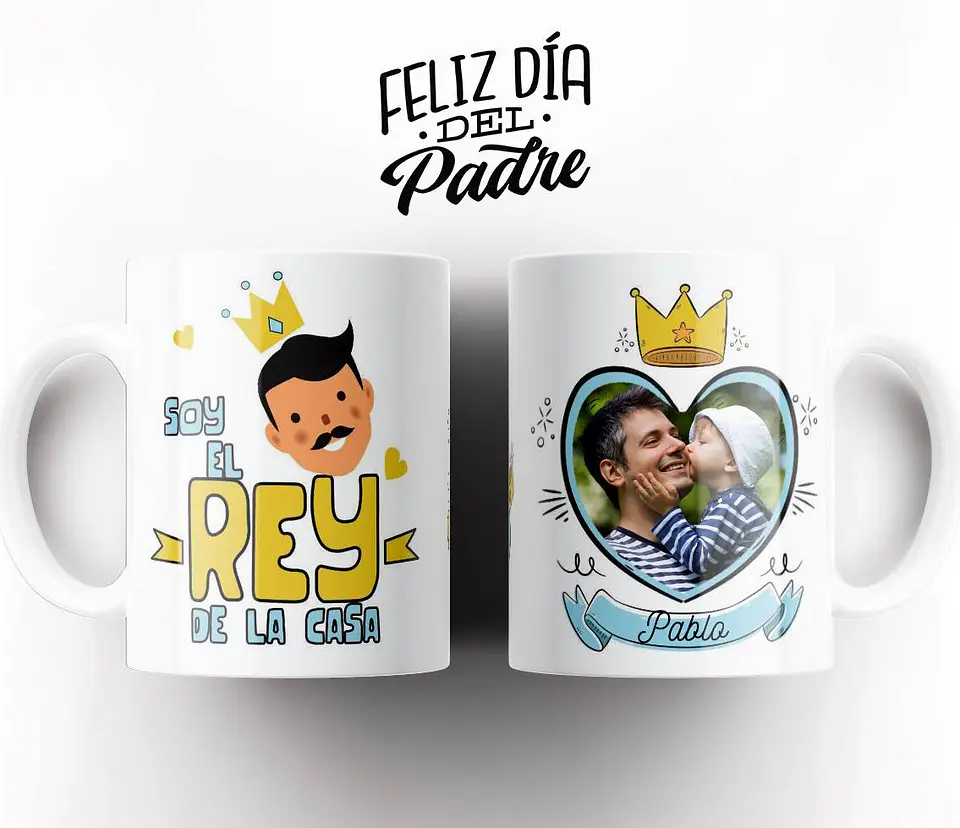 Mug Taza Tazon 11 oz Dia del Padre 7