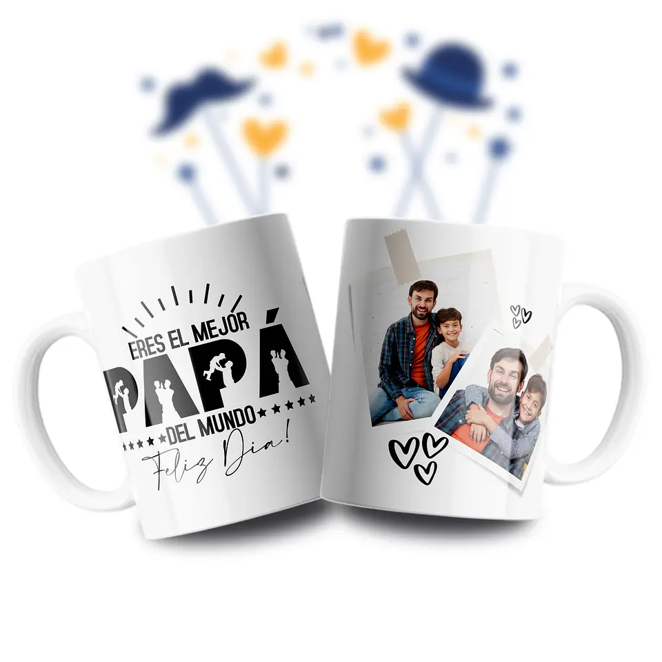 Mug Taza Tazon 11 oz Dia del Padre 9