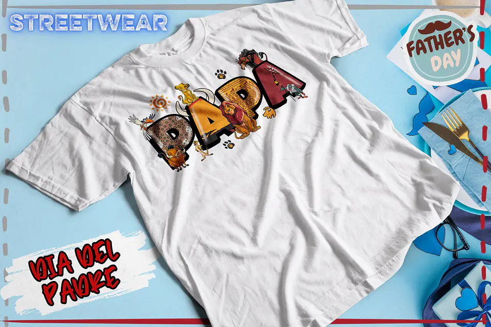 Dia del Padre Diseños Varios Cartoon Spiderman Toy Story Mickey Pokemon Cars Harry Potter Sonic Rey Leon 10