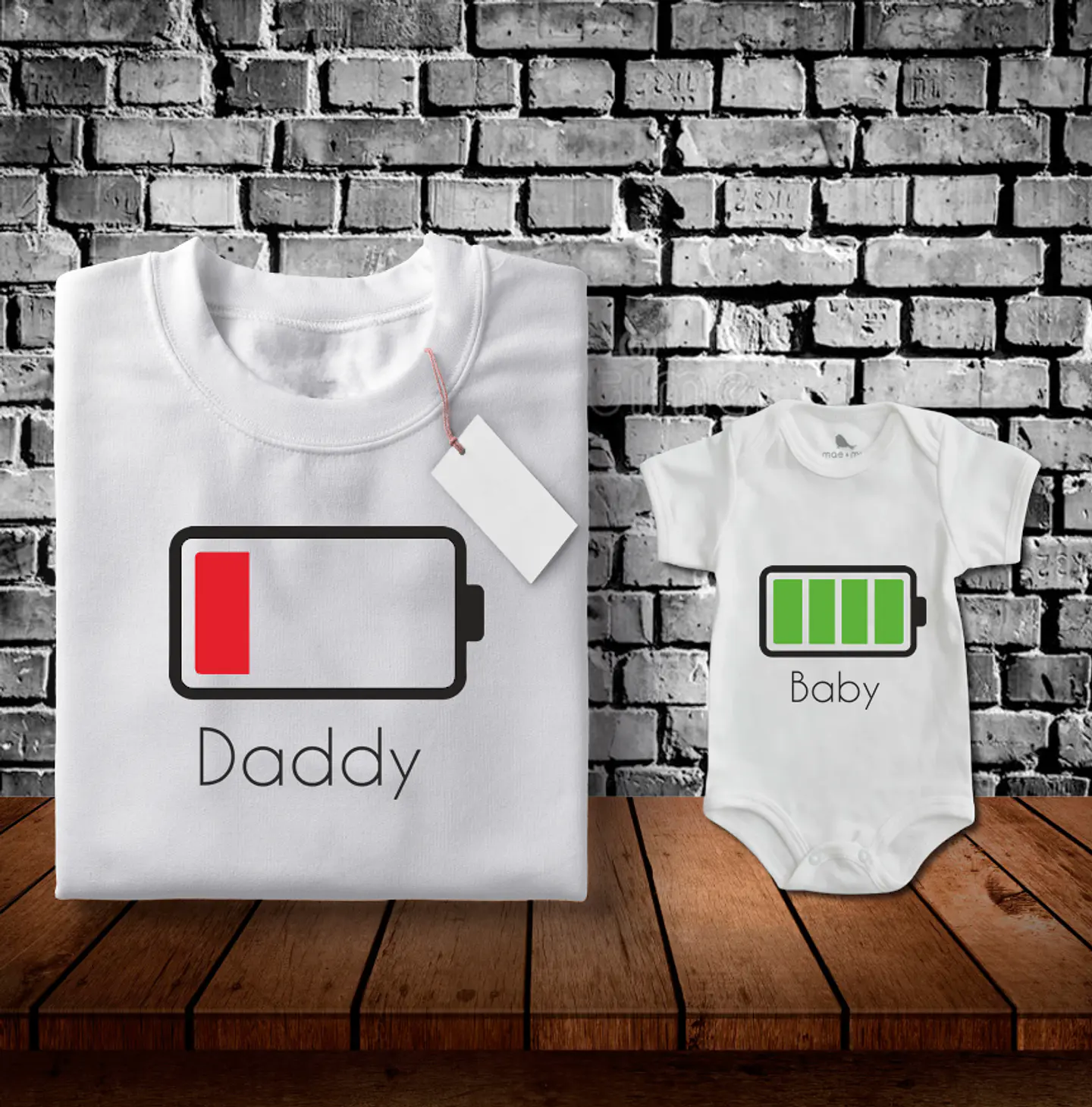 Poleras Dia del Padre Duo Papa e Hijo/a 10