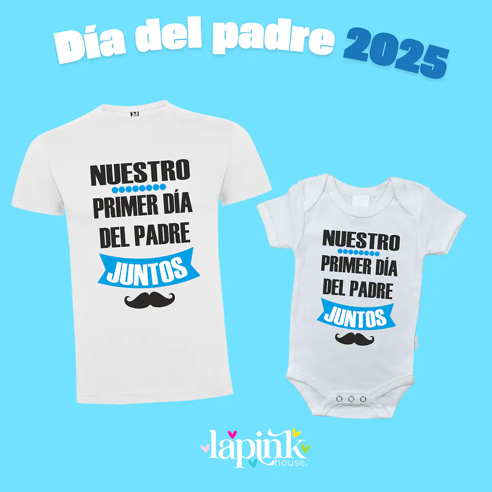 Poleras Dia del Padre Duo Papa e Hijo/a 11