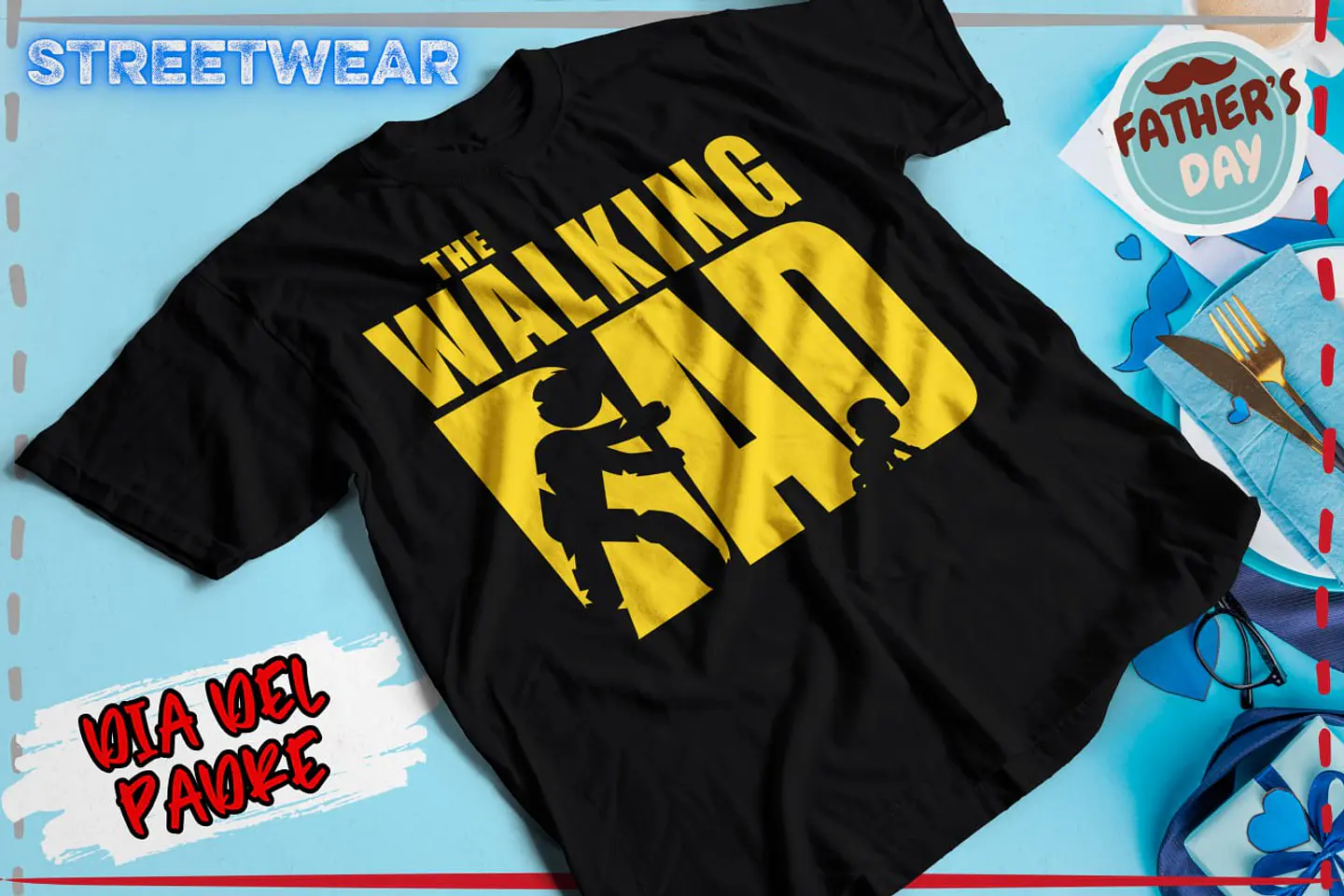 Poleras Dia del Padre Diseños Varios 9