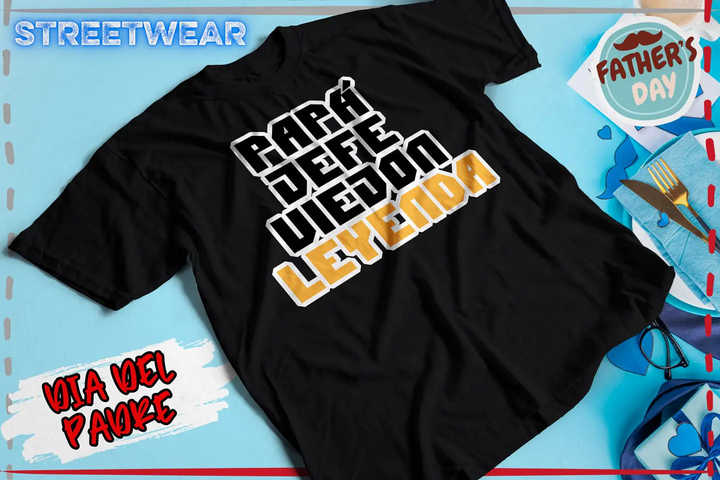 Poleras Dia del Padre Diseños Varios 12