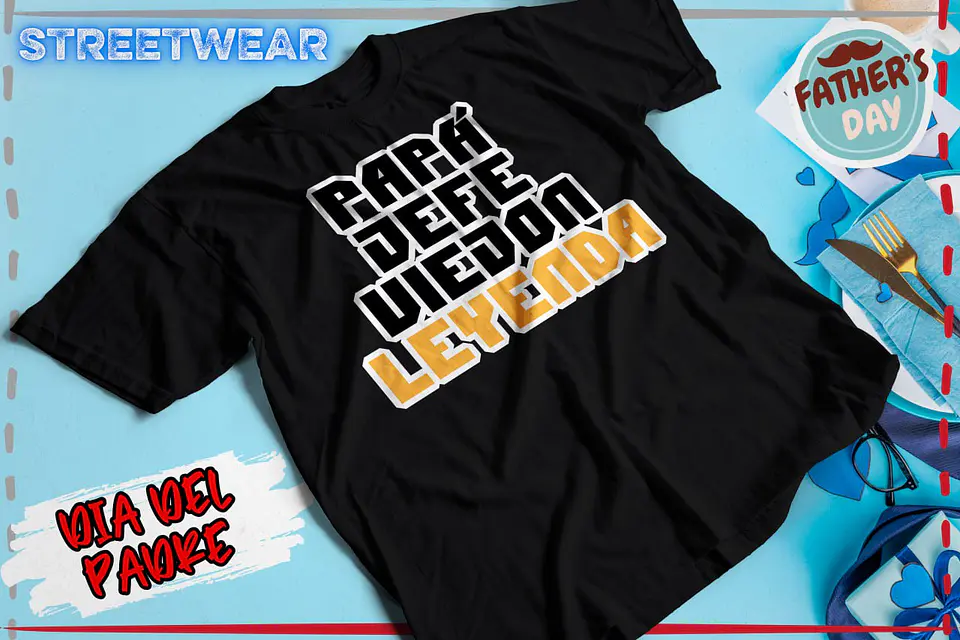 Poleras Dia del Padre Diseños Varios 12