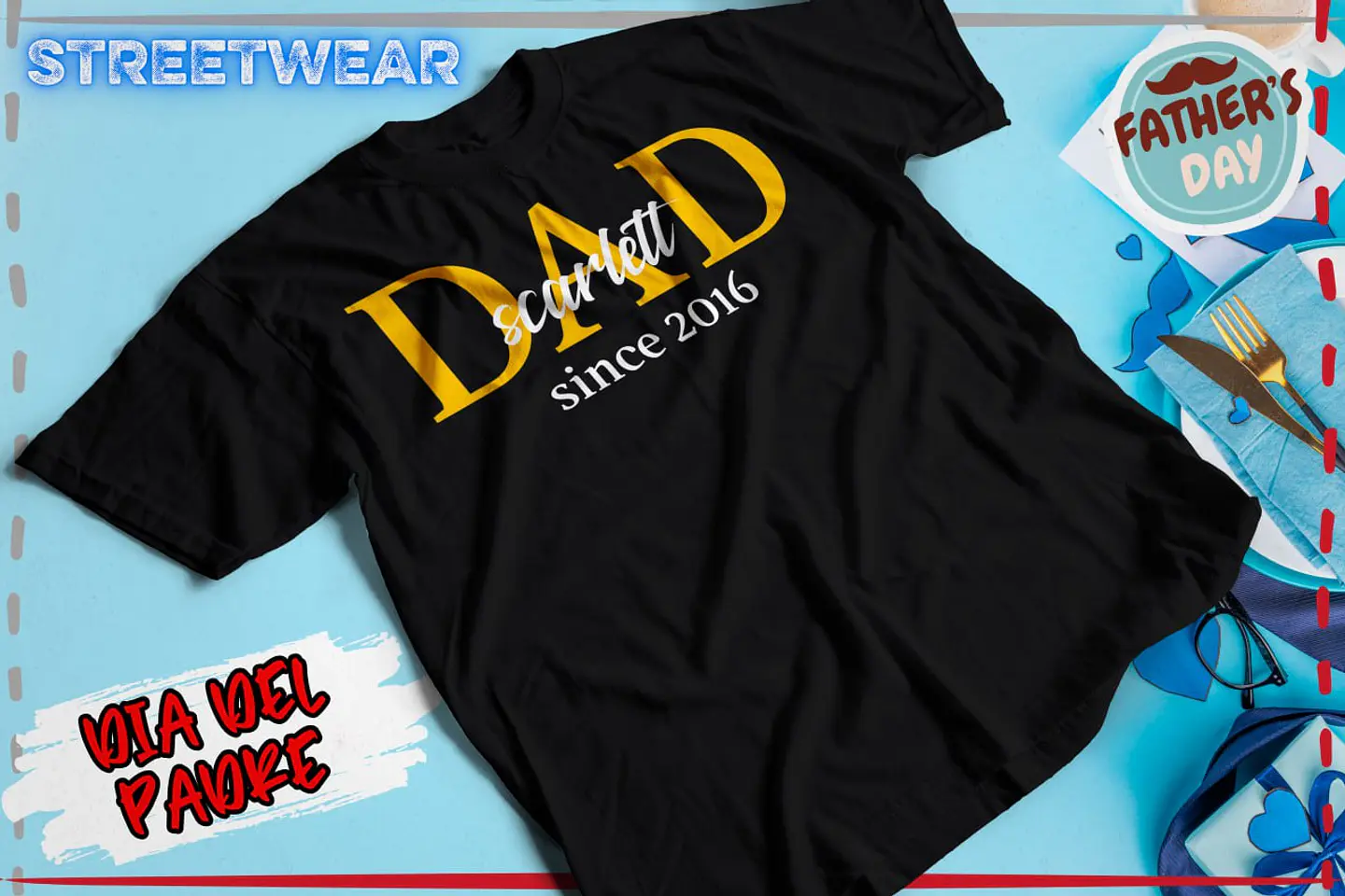 Poleras Dia del Padre Diseños Varios 14