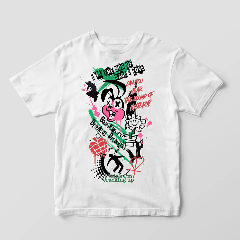 Polera Poleron Green Day  9