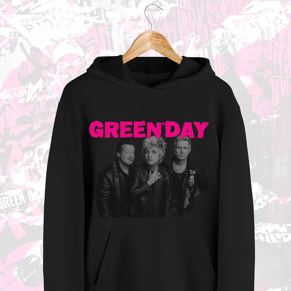 Polera Poleron Green Day  12
