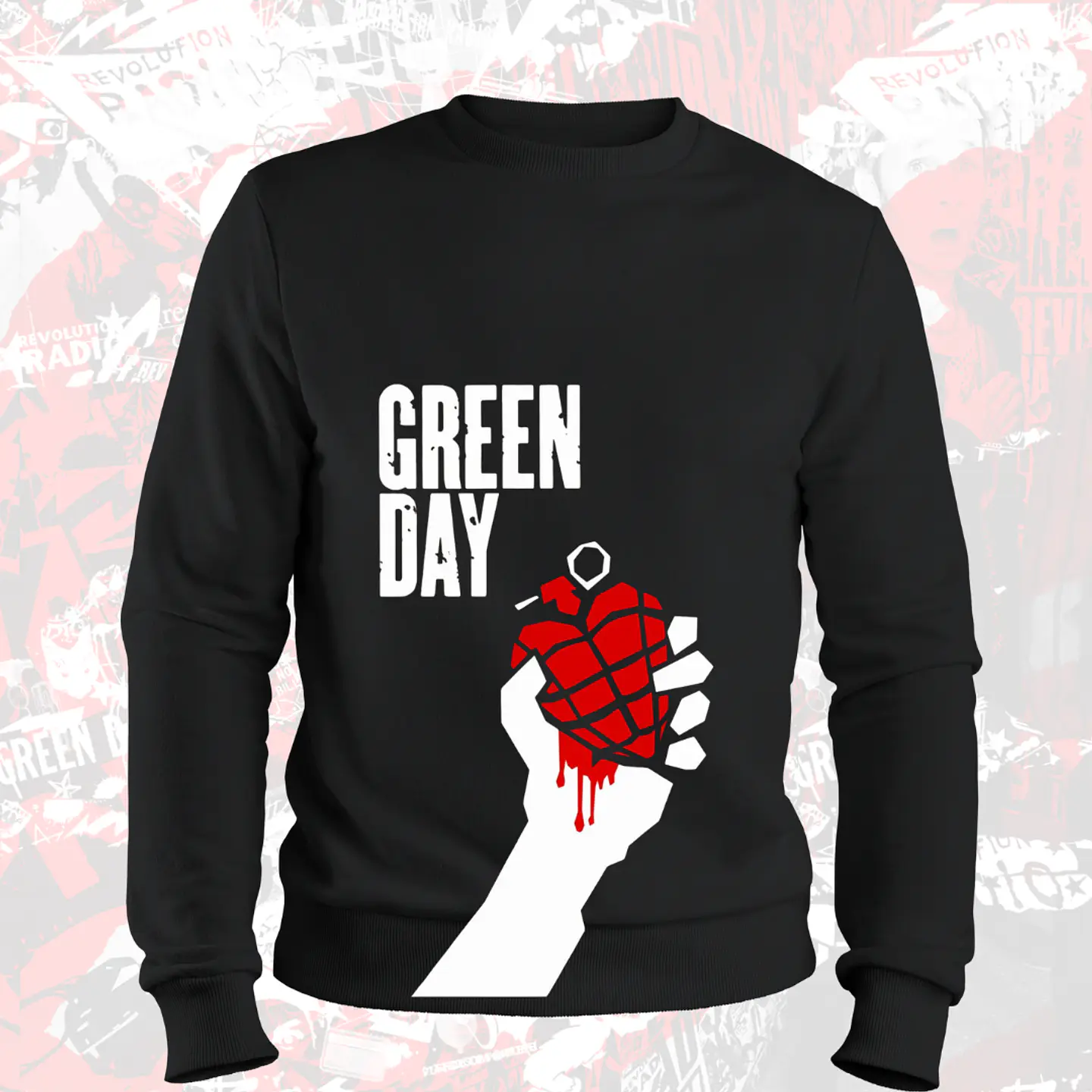 Polera Poleron Green Day  14
