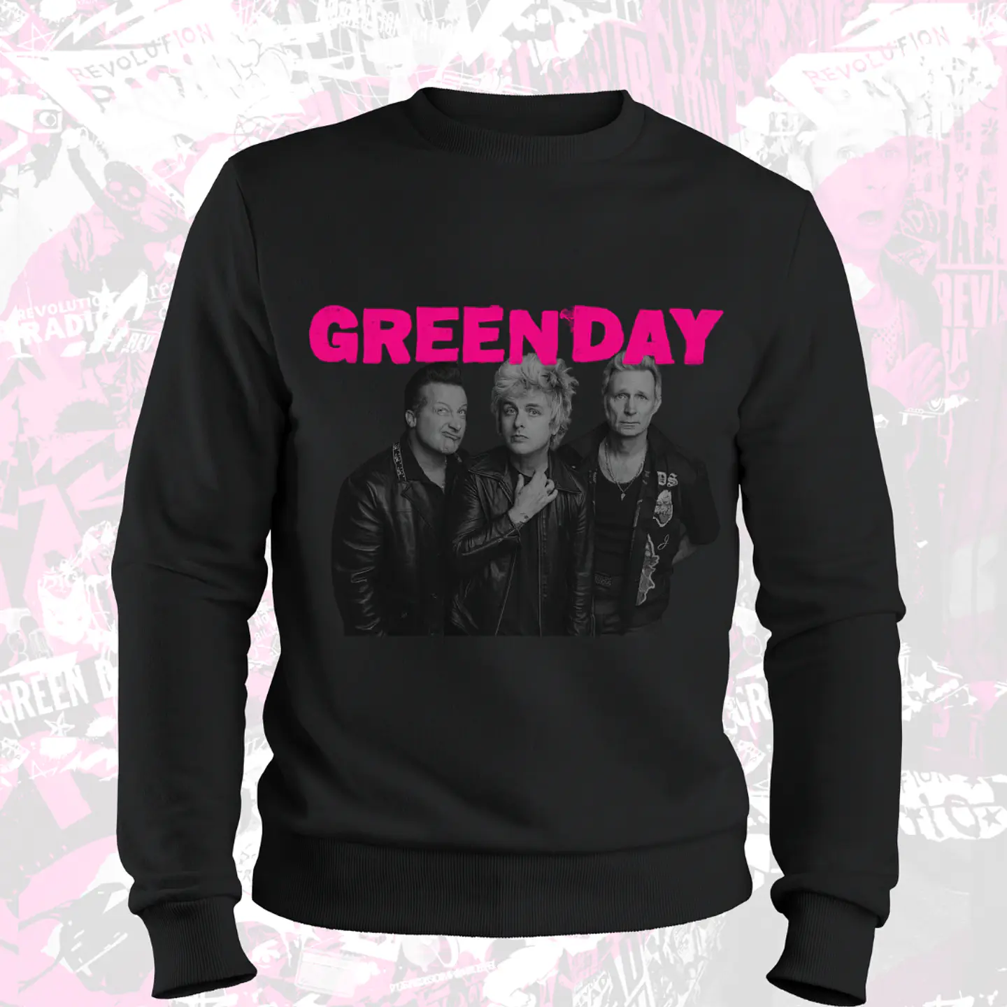 Polera Poleron Green Day  17