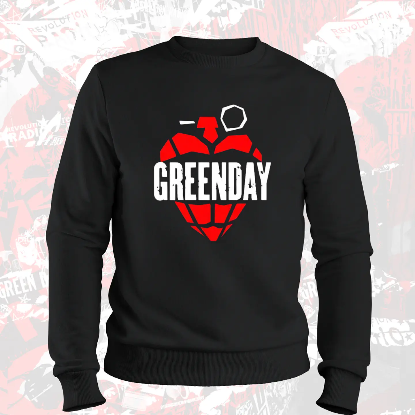 Polera Poleron Green Day  18