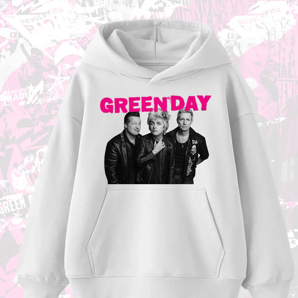 Polera Poleron Green Day  20