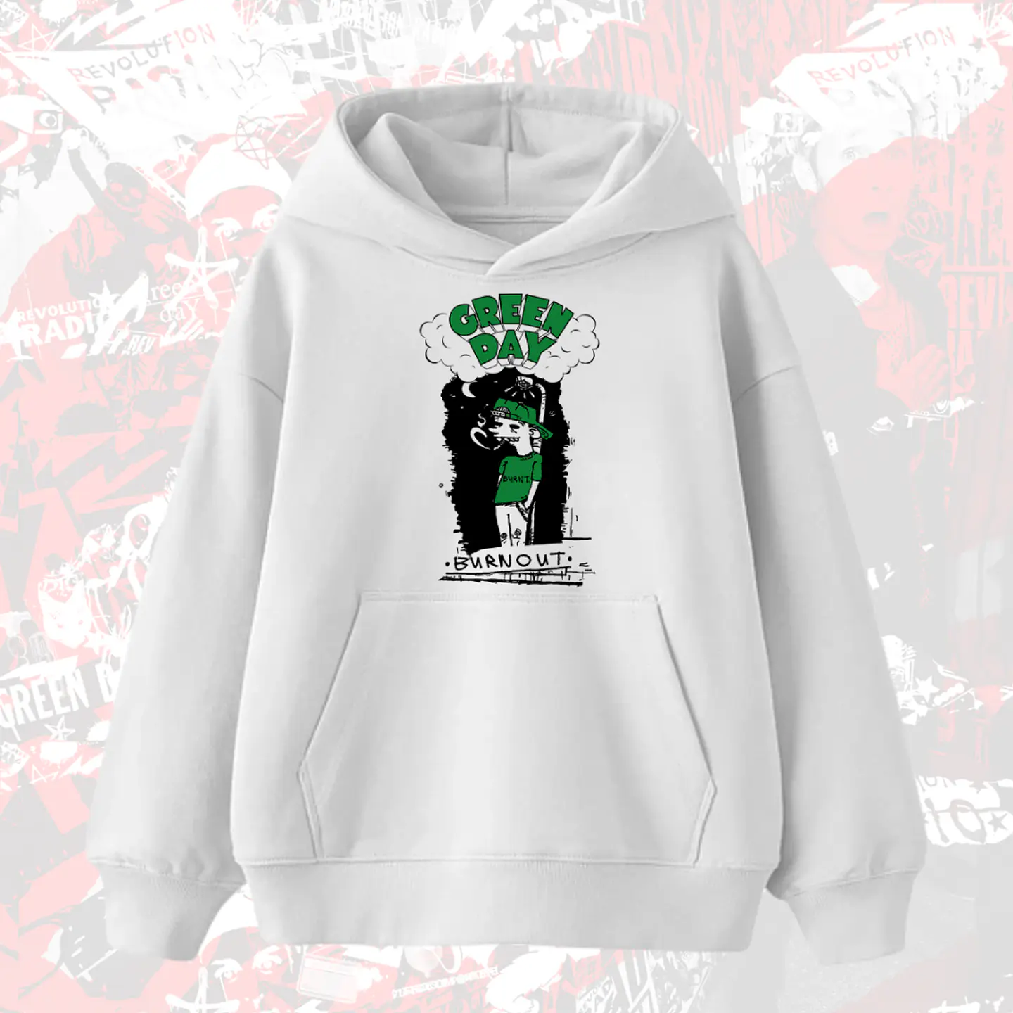 Polera Poleron Green Day  21