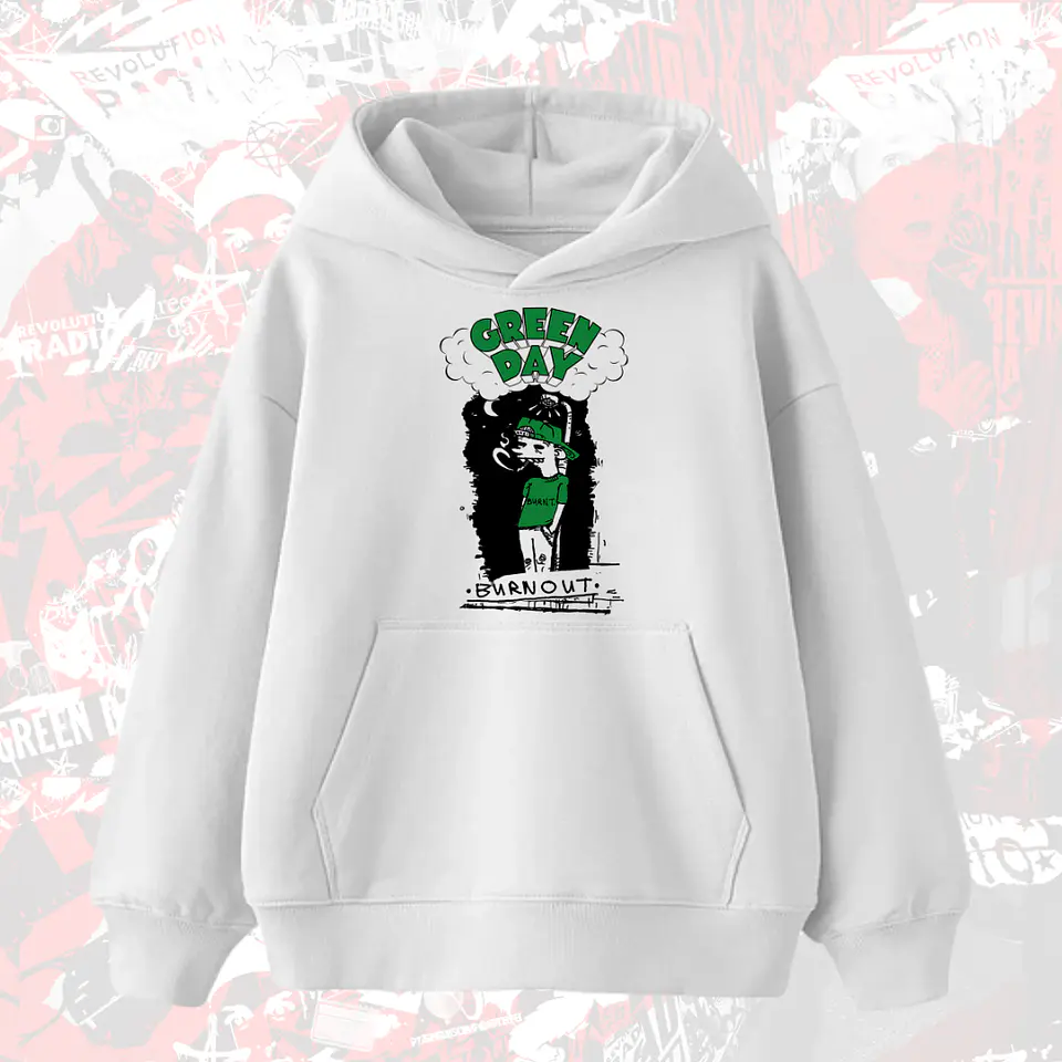 Polera Poleron Green Day  21