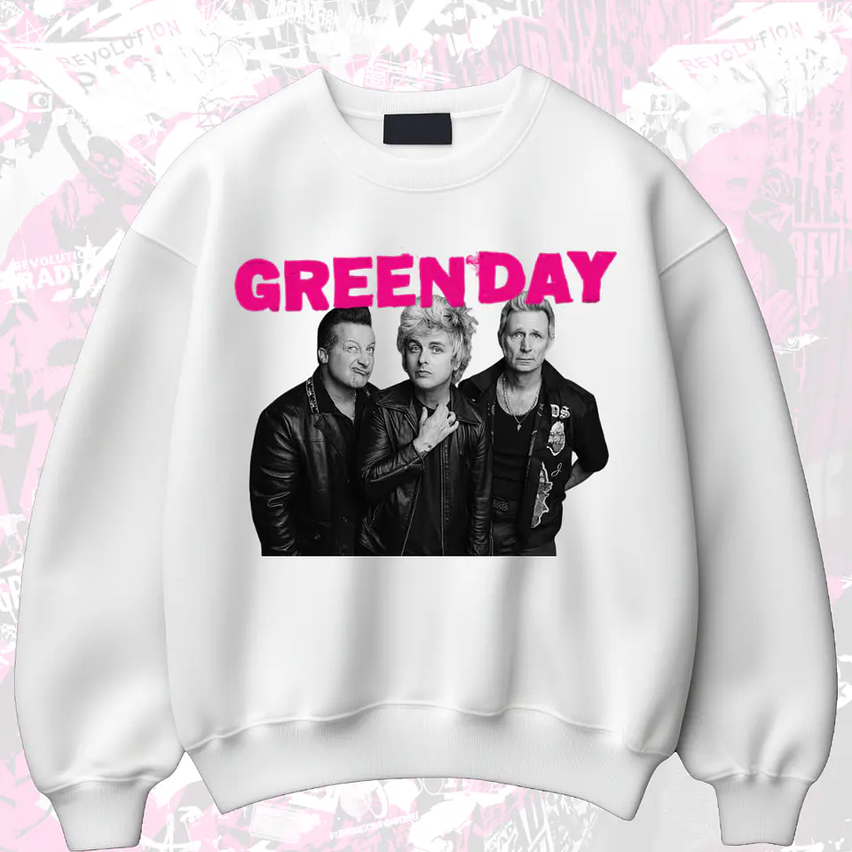 Polera Poleron Green Day  26