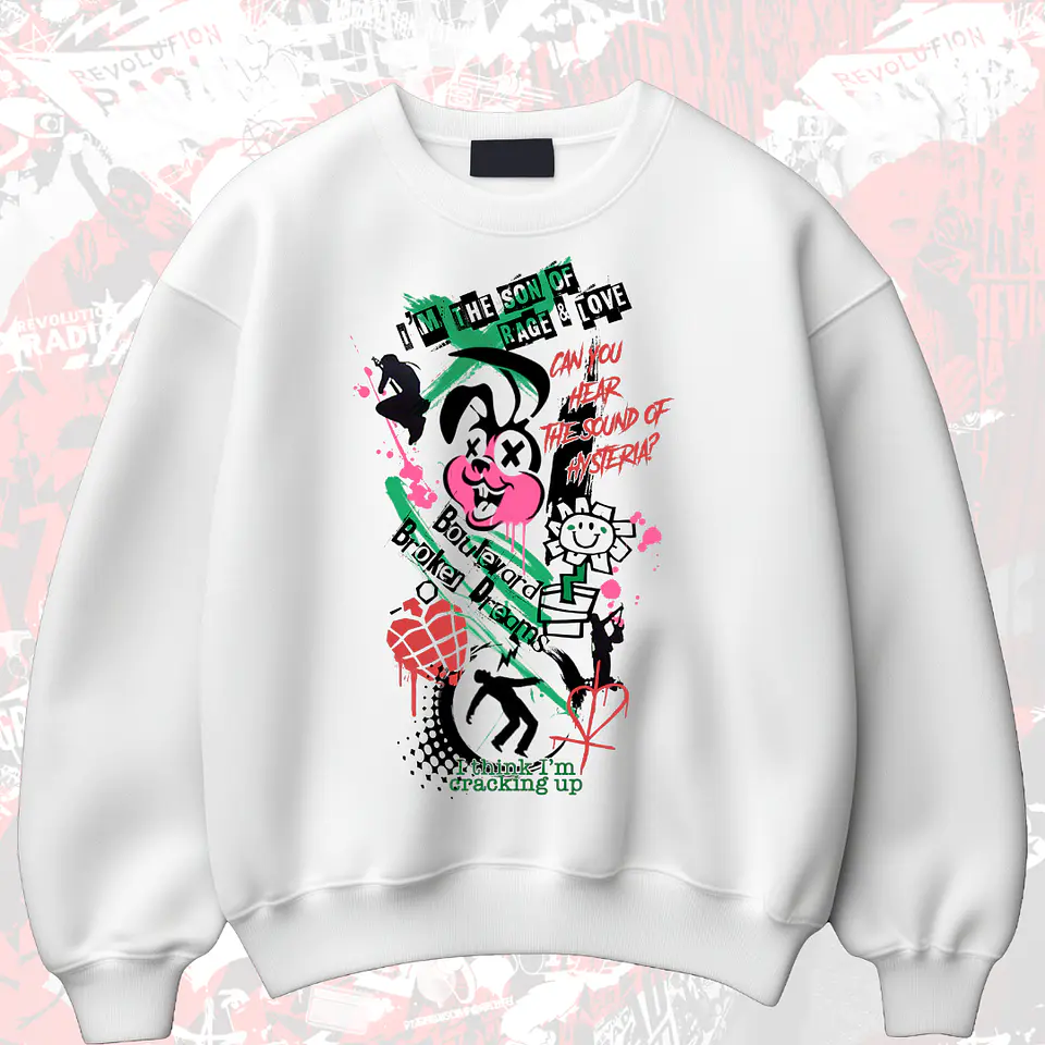 Polera Poleron Green Day  28