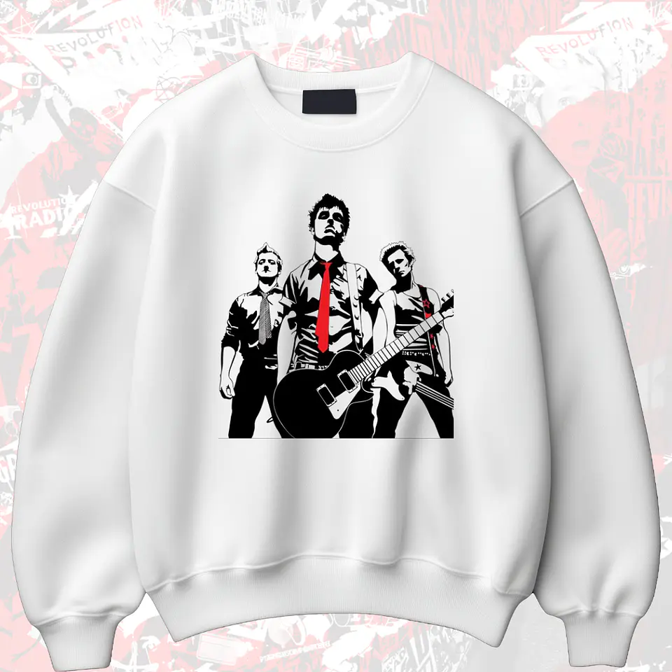 Polera Poleron Green Day  31