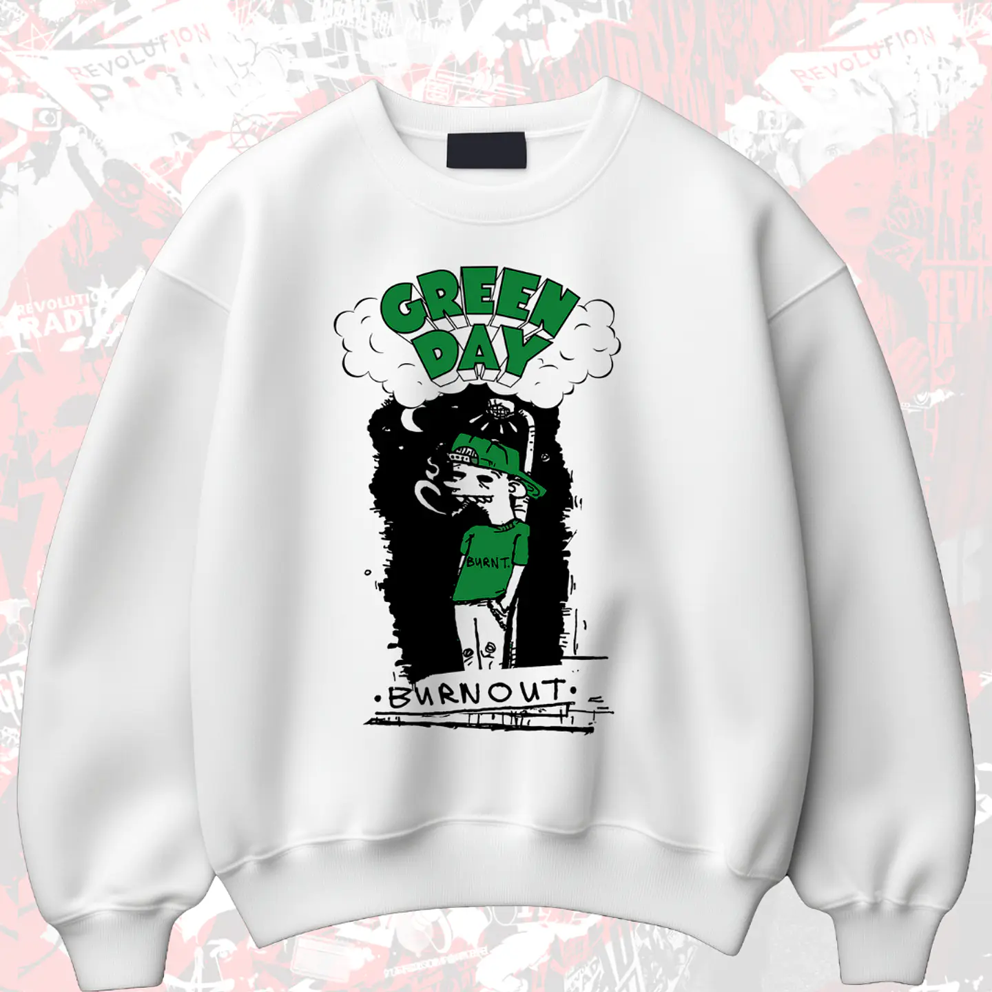 Polera Poleron Green Day  32