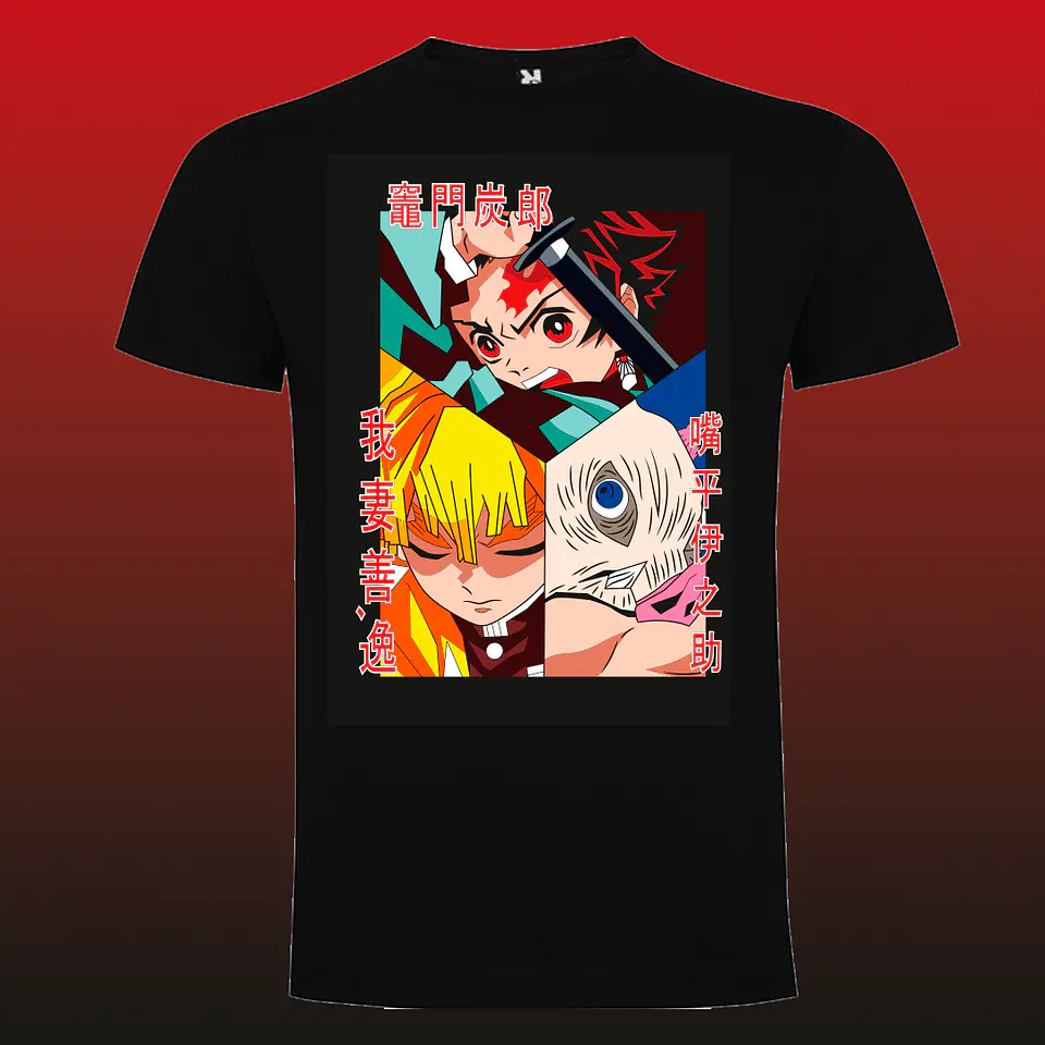 Polera algodon Demon Slayer - ¡Lleva tu personaje favorito contigo! 6