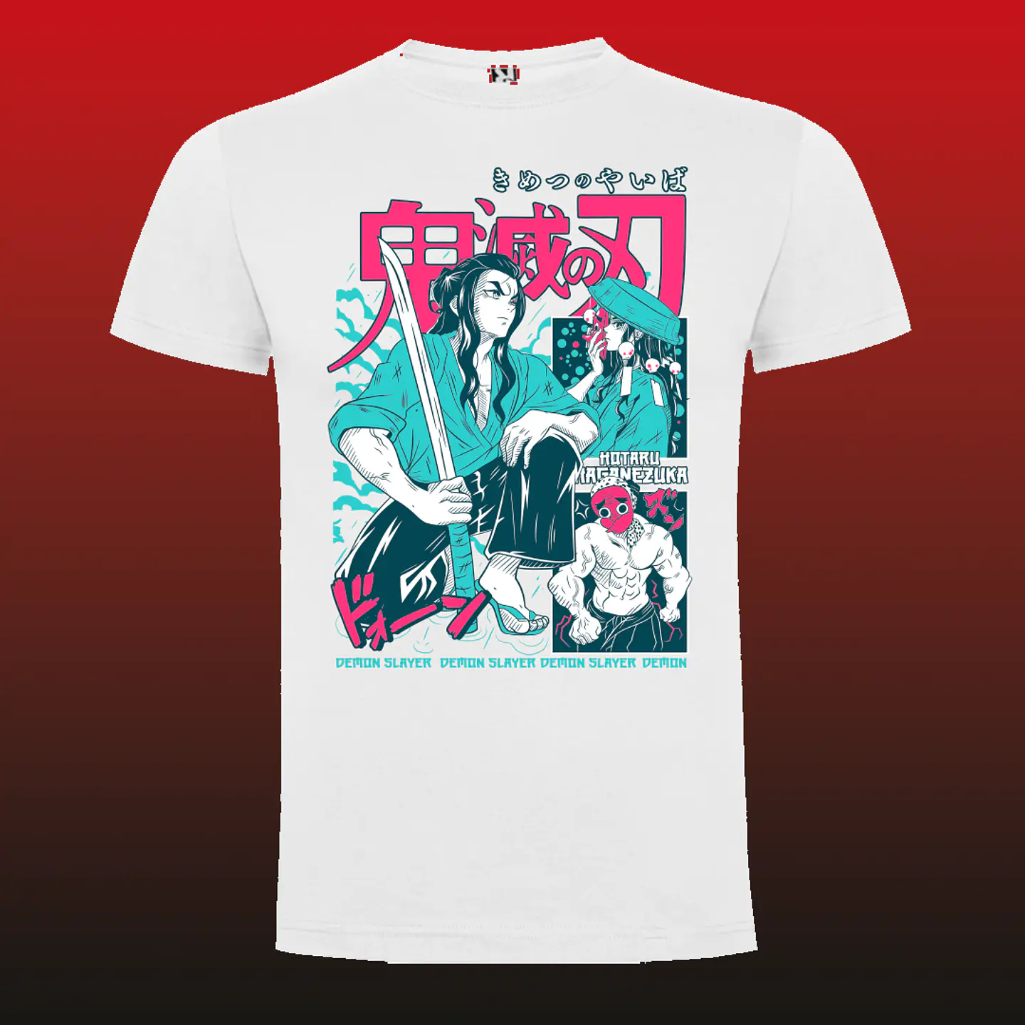 Polera algodon Demon Slayer - ¡Lleva tu personaje favorito contigo! 10