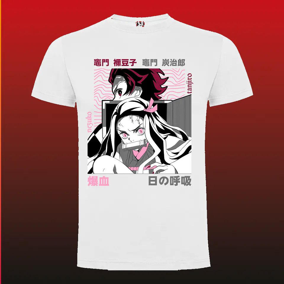 Polera algodon Demon Slayer - ¡Lleva tu personaje favorito contigo! 11