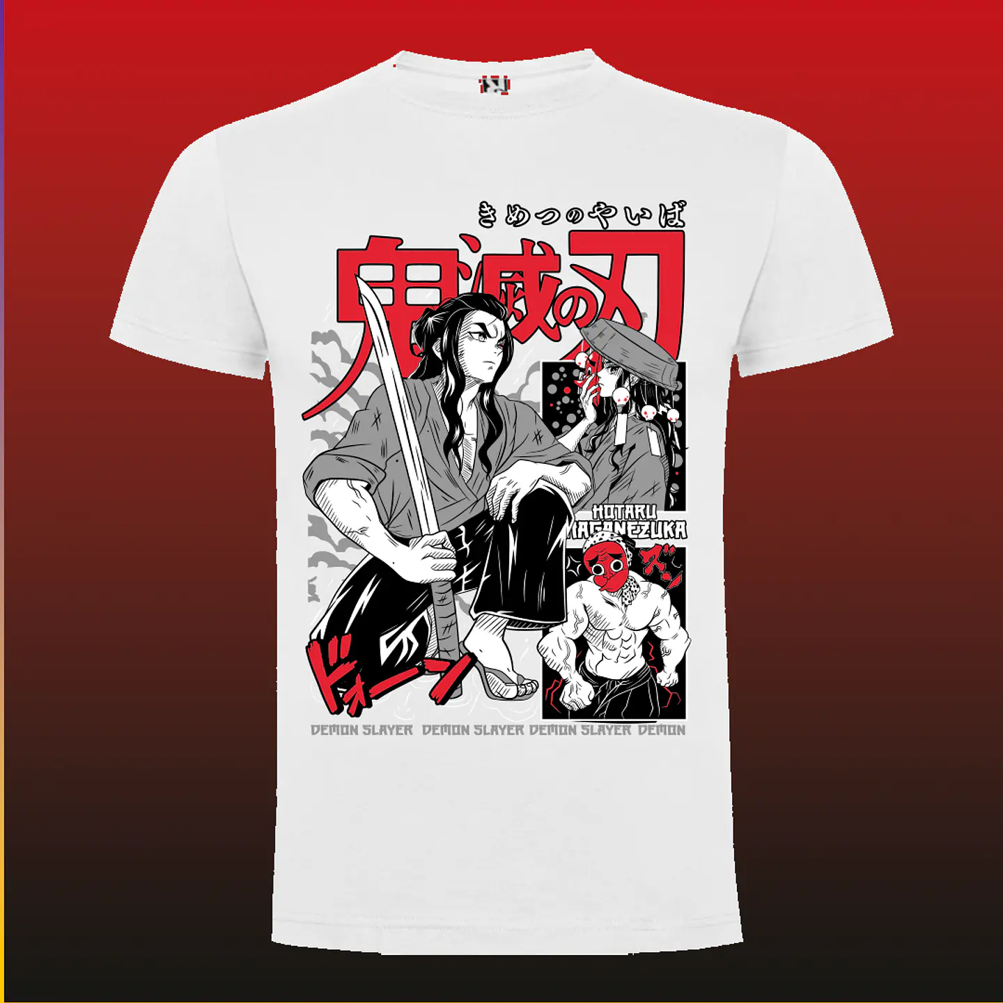 Polera algodon Demon Slayer - ¡Lleva tu personaje favorito contigo! 15