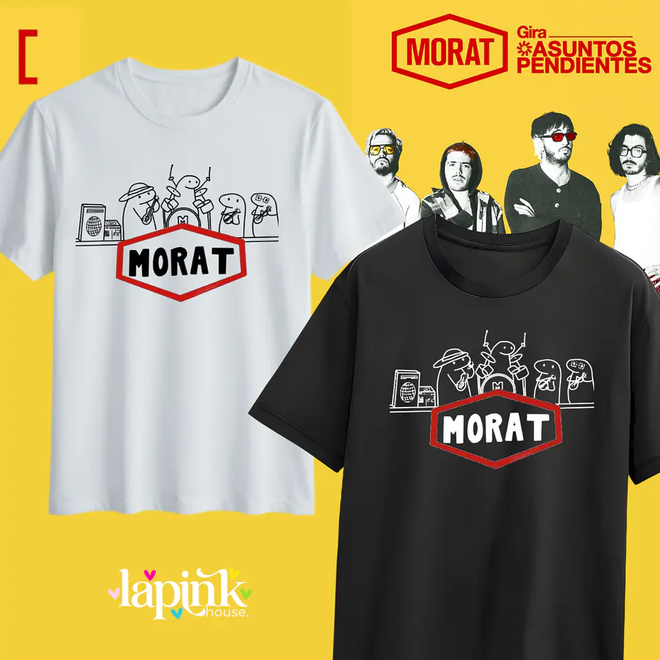 Poleras Morat Asuntos Pendientes 2