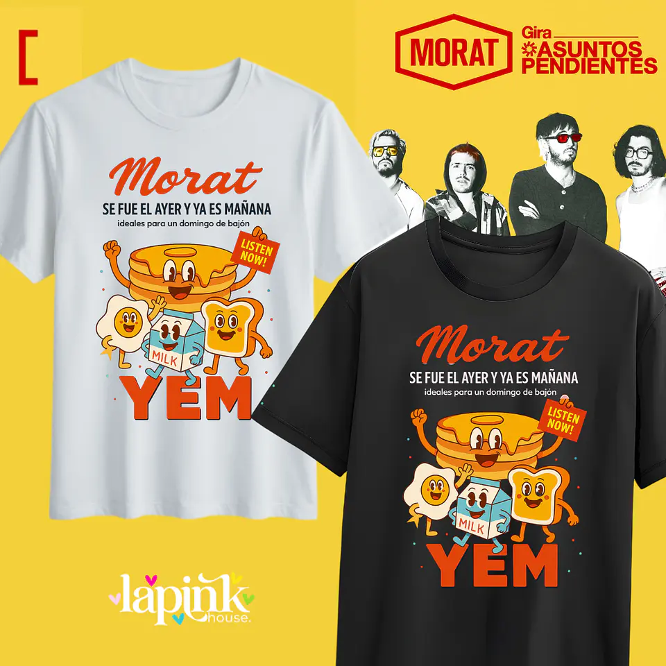 Poleras Morat Asuntos Pendientes 8