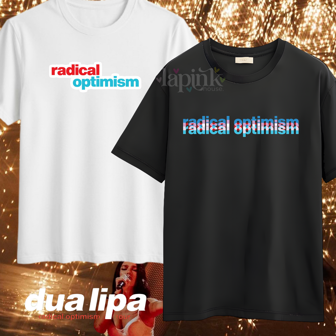 Poleras Dua Lipa Radical Optimimism Tour 2025 2