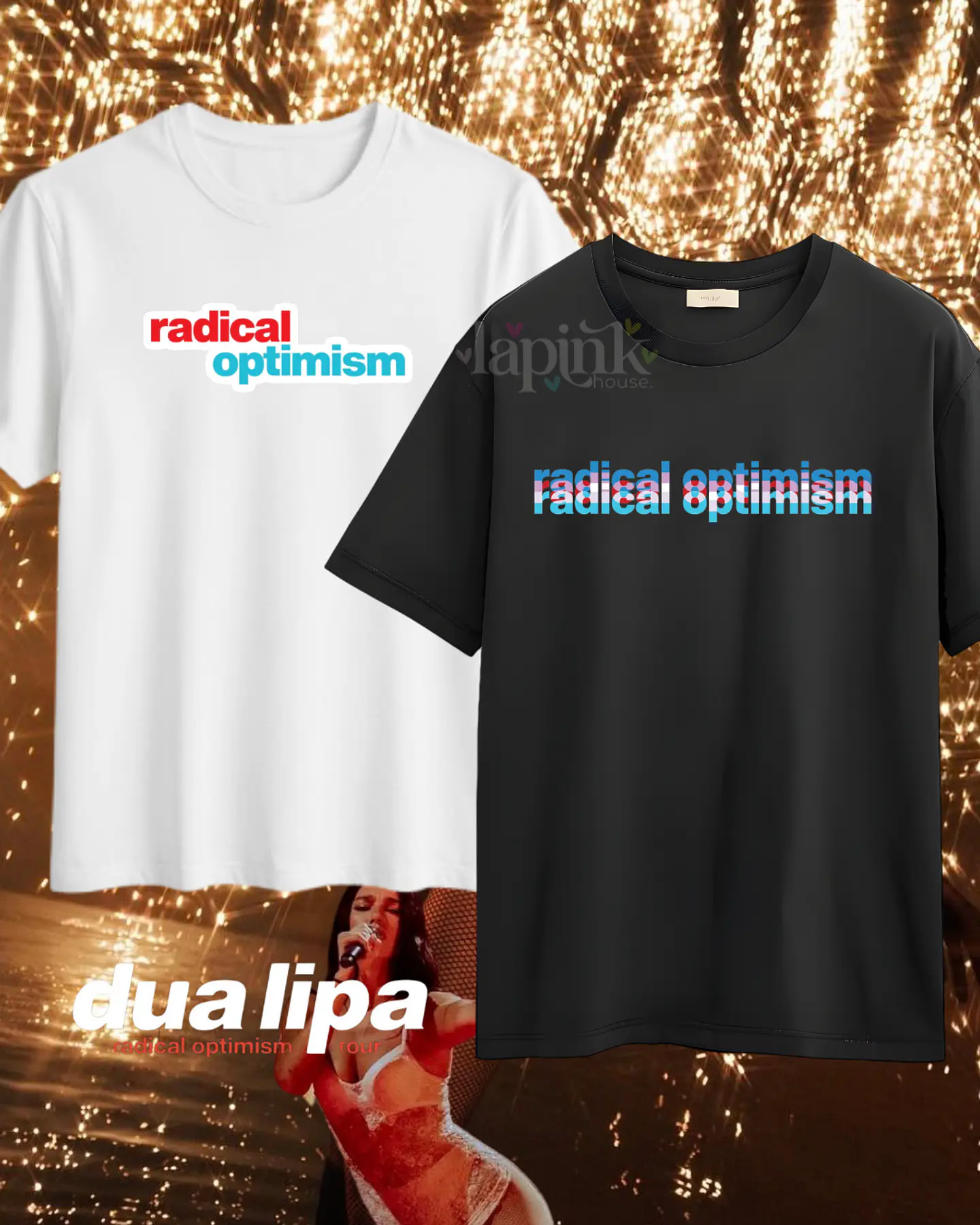 Poleras Dua Lipa Radical Optimimism Tour 2025 2