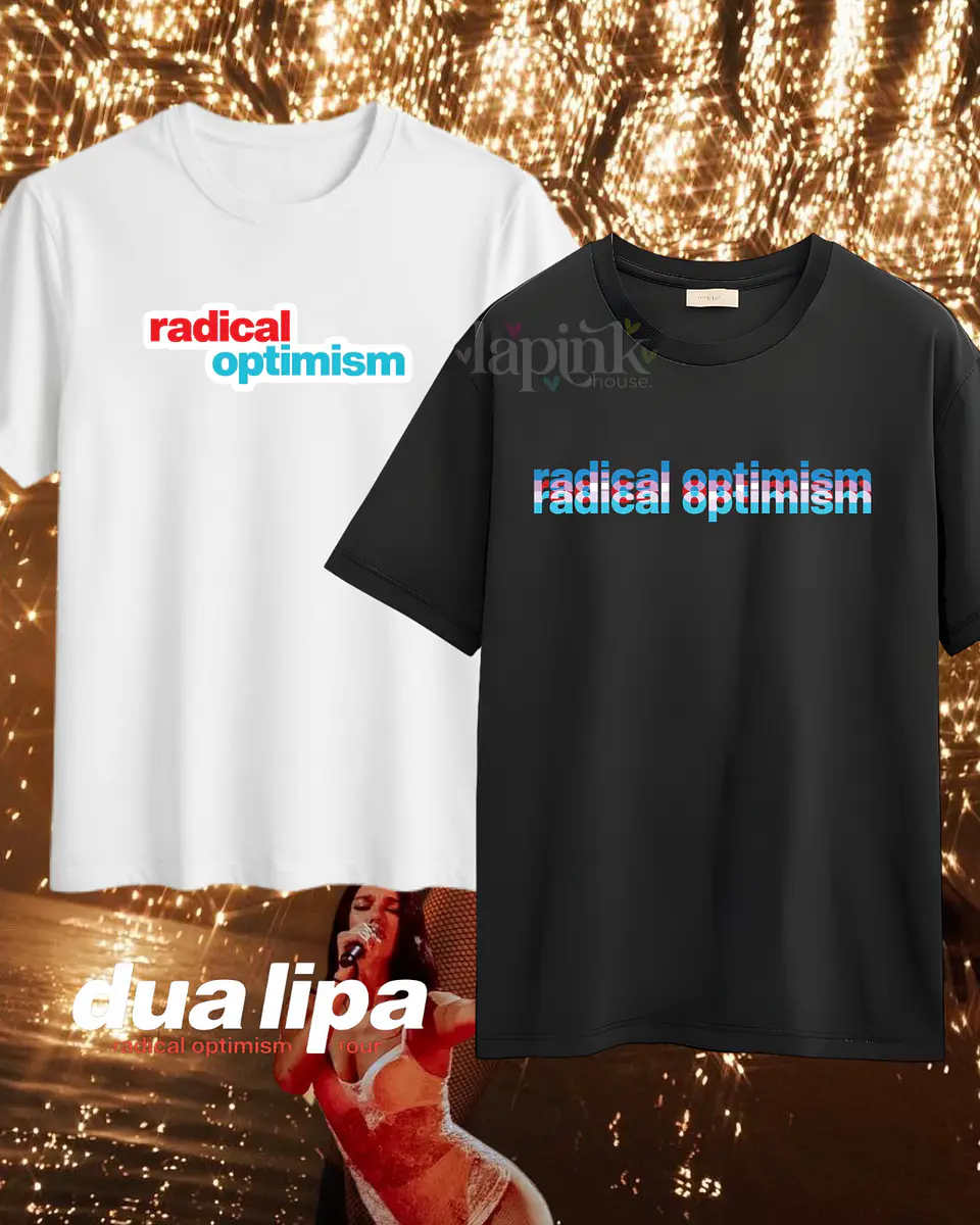Poleras Dua Lipa Radical Optimimism Tour 2025 2