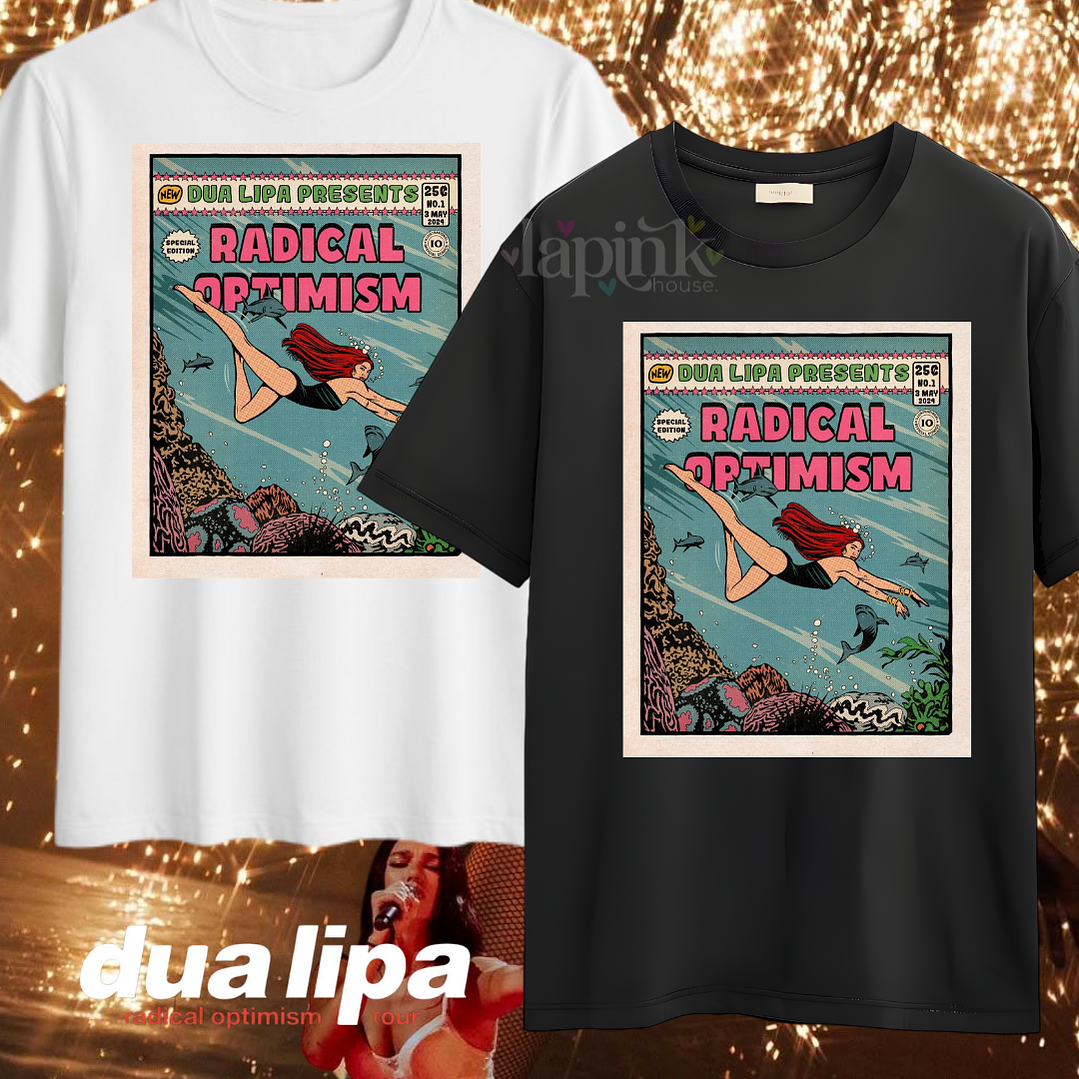 Poleras Dua Lipa Radical Optimimism Tour 2025 5