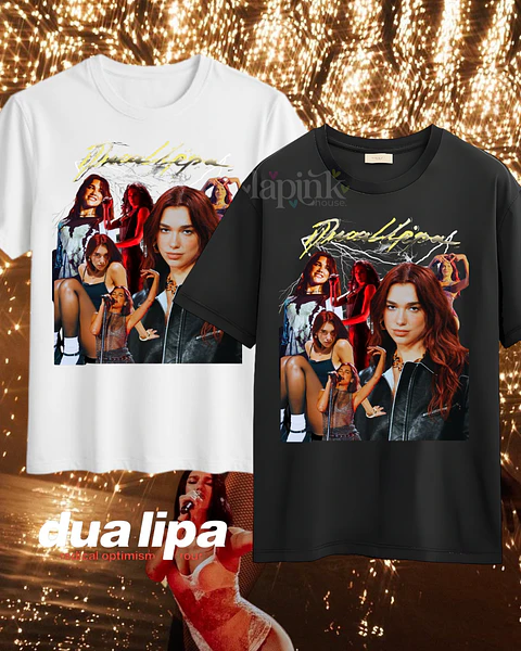 Poleras Dua Lipa Radical Optimimism Tour 2025