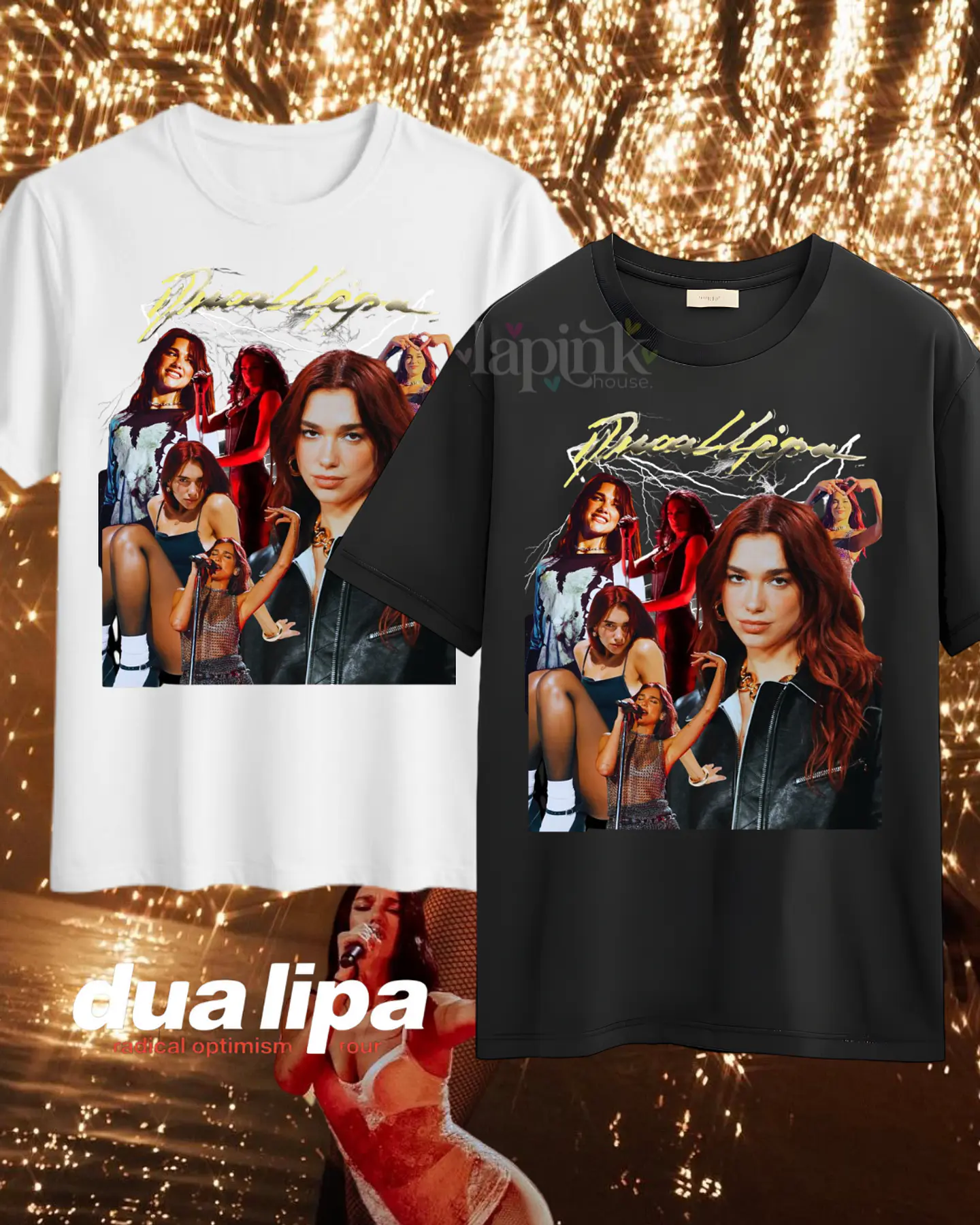 Poleras Dua Lipa Radical Optimimism Tour 2025 1