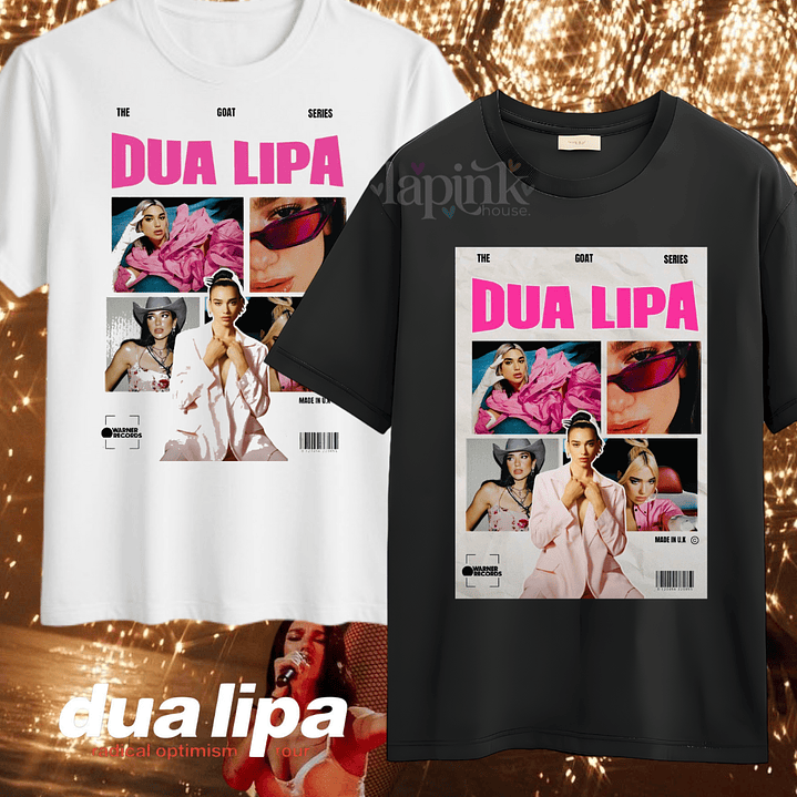 Poleras Dua Lipa Radical Optimimism Tour 2025 6