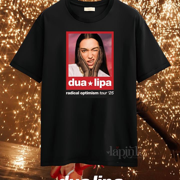 Poleras Dua Lipa Radical Optimimism Tour 2025 7