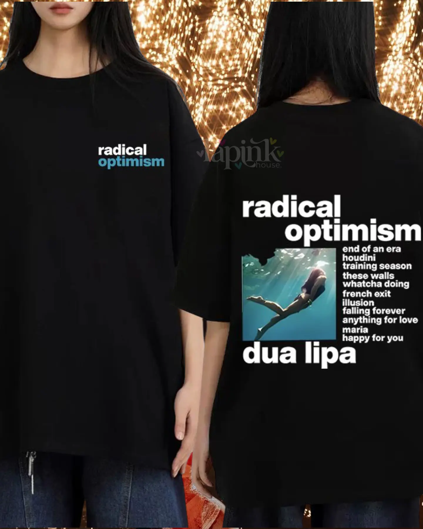 Poleras Dua Lipa Radical Optimimism Tour 2025 8