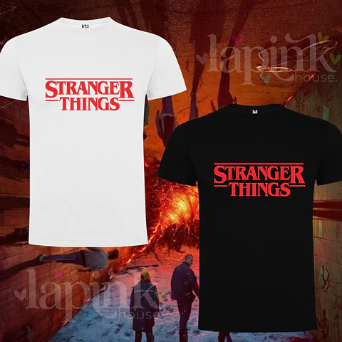 Sumérgete en el Mundo Upside Down con Nuestras Poleras de Stranger Things