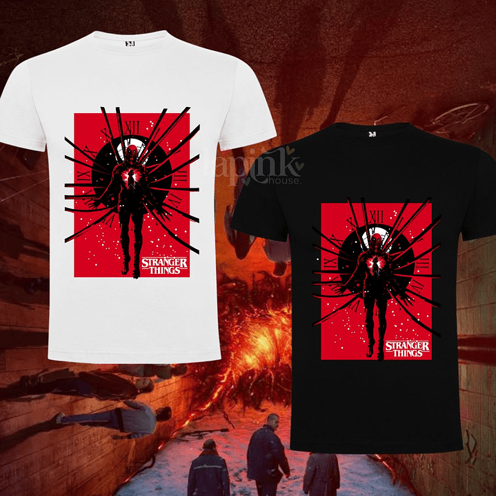 Sumérgete en el Mundo Upside Down con Nuestras Poleras de Stranger Things 4
