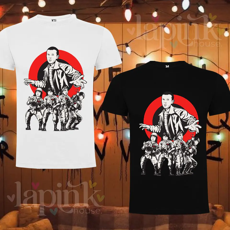 Sumérgete en el Mundo Upside Down con Nuestras Poleras de Stranger Things 8