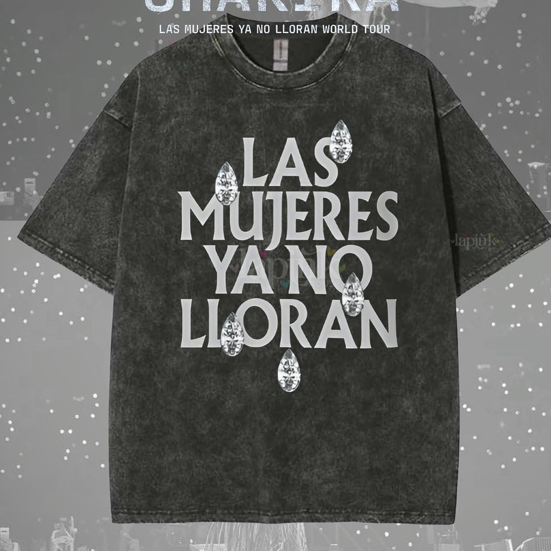 Polera Shakira Las Mujeres Ya No Lloran  2