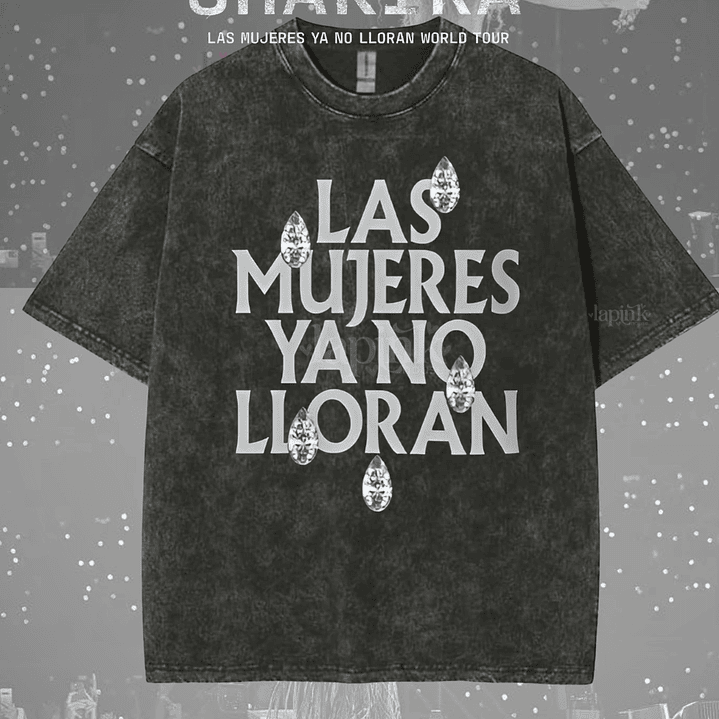 Polera Shakira Las Mujeres Ya No Lloran  2
