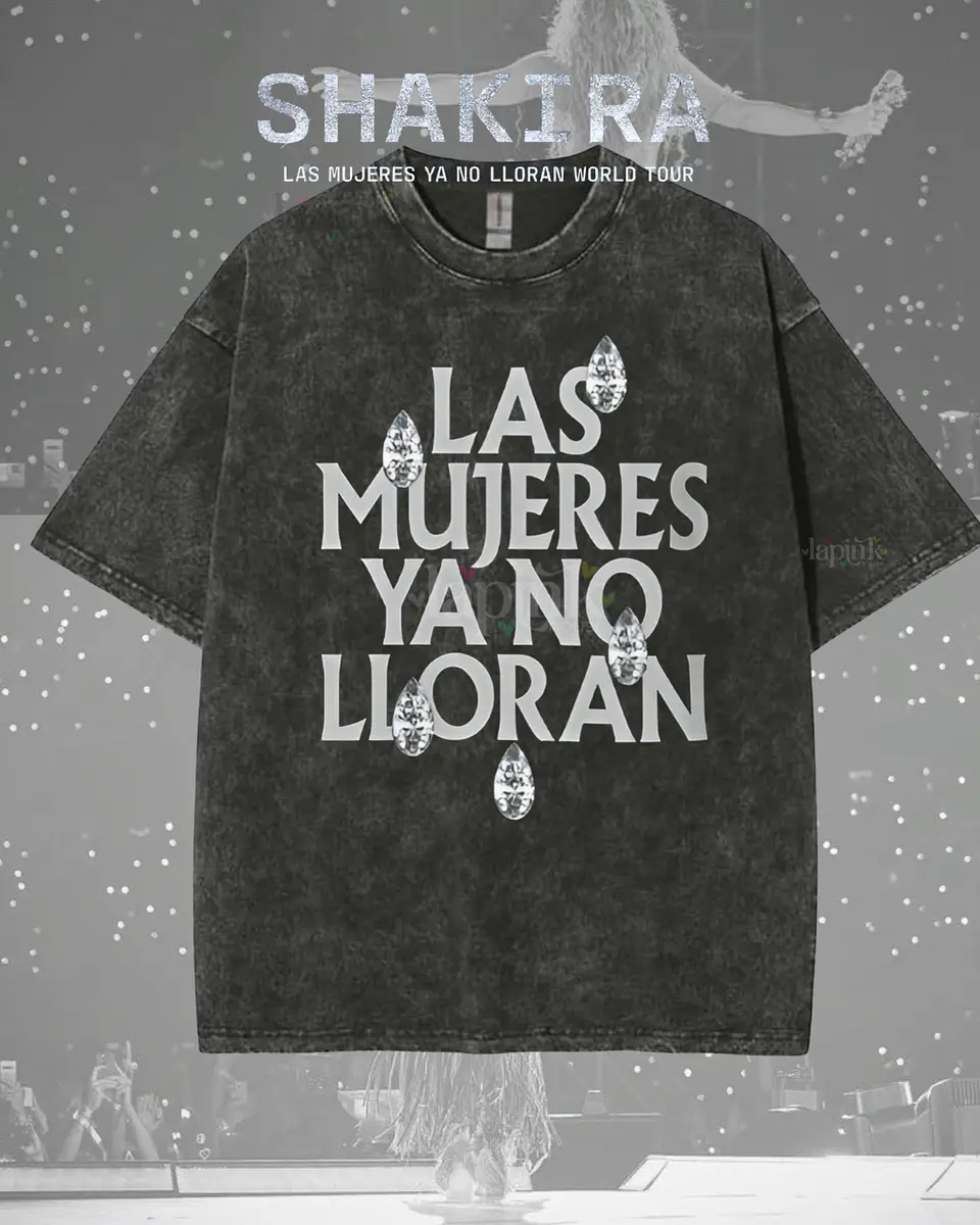 Polera Shakira Las Mujeres Ya No Lloran  2