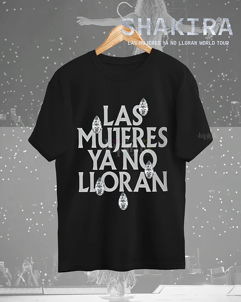 Polera Shakira Las Mujeres Ya No Lloran 