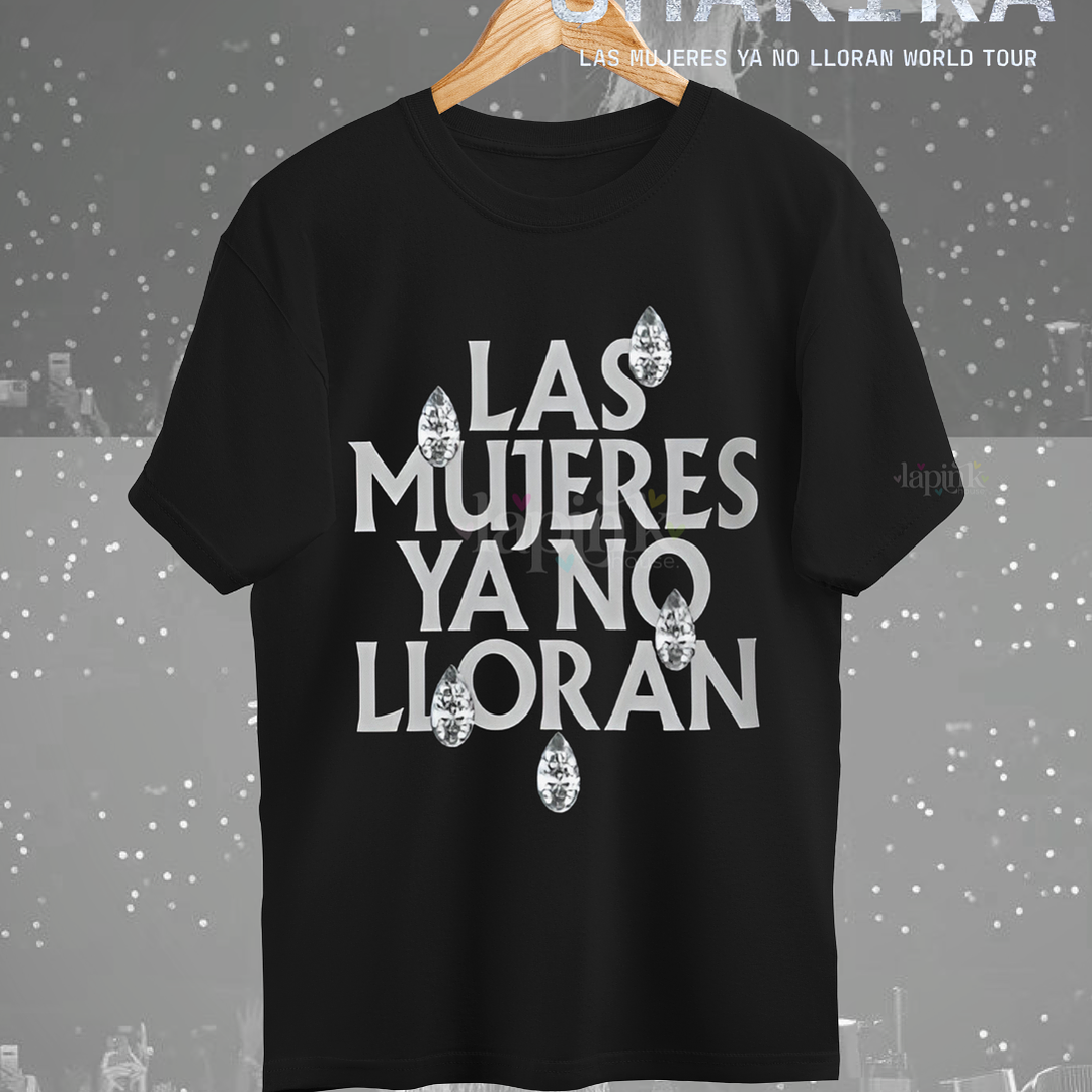 Polera Shakira Las Mujeres Ya No Lloran  1